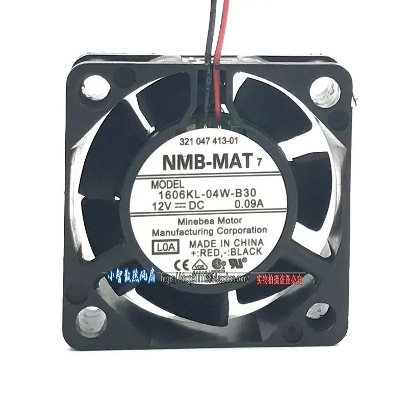 

New original 4015 12v 0.09A 4cm 1606KL-04W-B30 industrial computer inverter mute double ball cooling fan