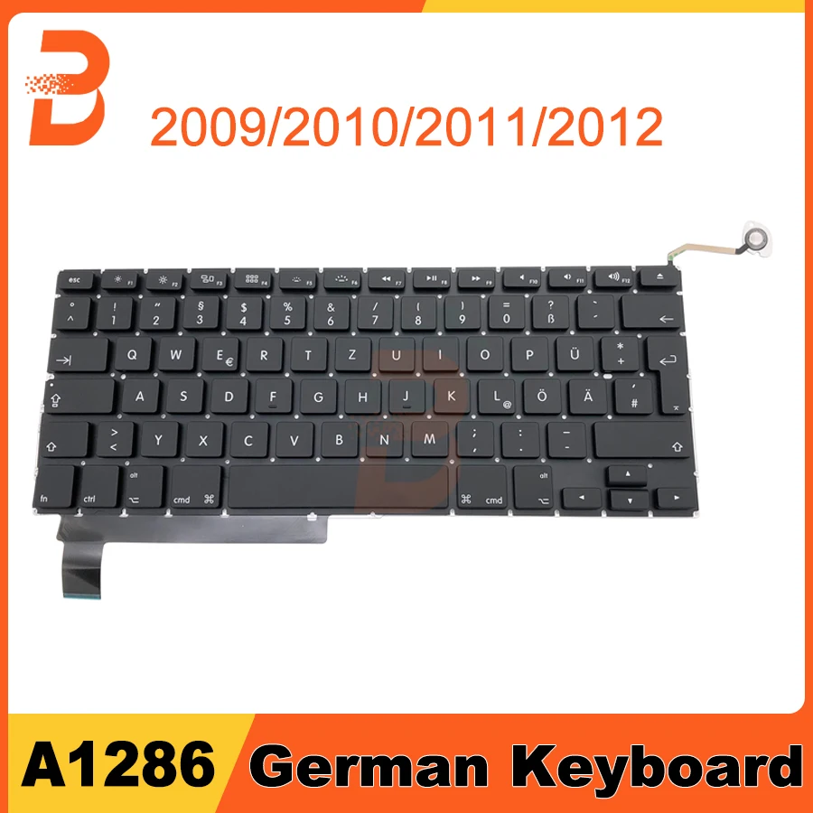 

Brand New Germany Keyboard For MacBook Pro 15" A1286 Replacement 2009-2012 Years