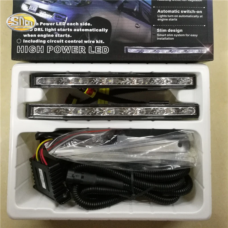 SNCN светодиодный дневный ходовой светильник для Toyota Land Cruiser LC200 FJ200
