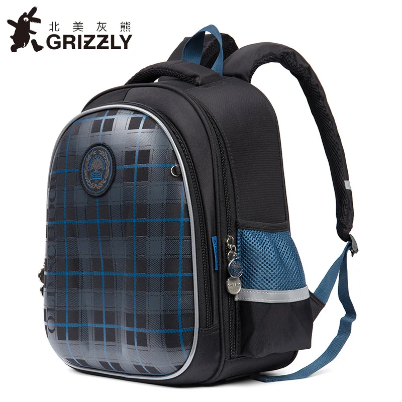 Детские сумки GRIZZLY детские школьные рюкзаки для мальчиков гоночные автомобили