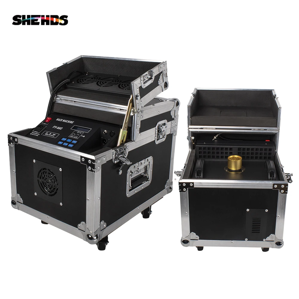 Дымчатая машина 660 Вт с футляром для полета DMX профессиональное сценическое