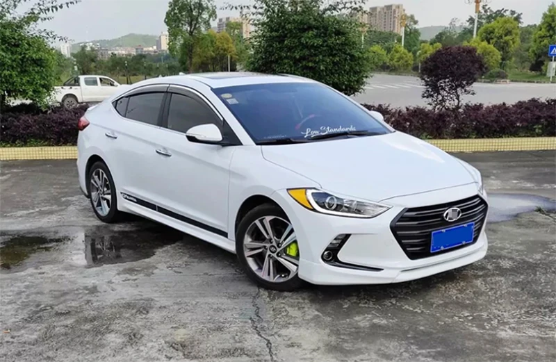 Комплект обшивки бампера для Hyundai Elantra 2019 комплект кузова переднего тюнинг