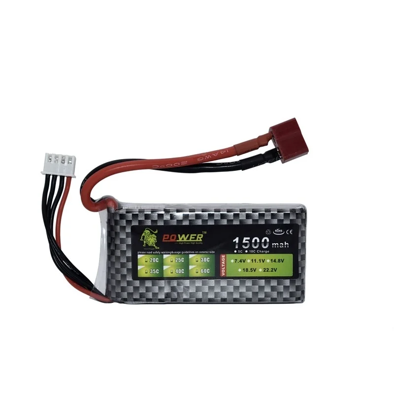 литиевая батарея lion power 111 в 1500 мач 35c д