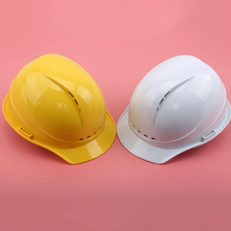 

High Quality Safety Helmet Hard Hat Work Cap ABS Insulation Material With Phosphor Construction Site Insulating Protect Helmet