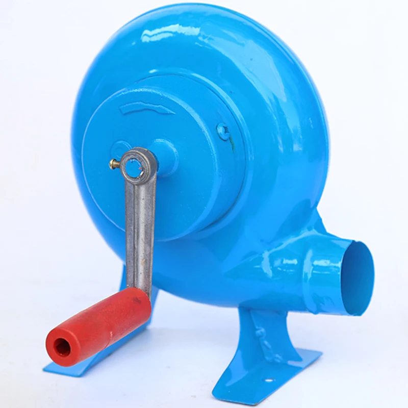 80 Вт открытый барбекю Железный Шестерня ручной коленчатый Вентилятор Ручной