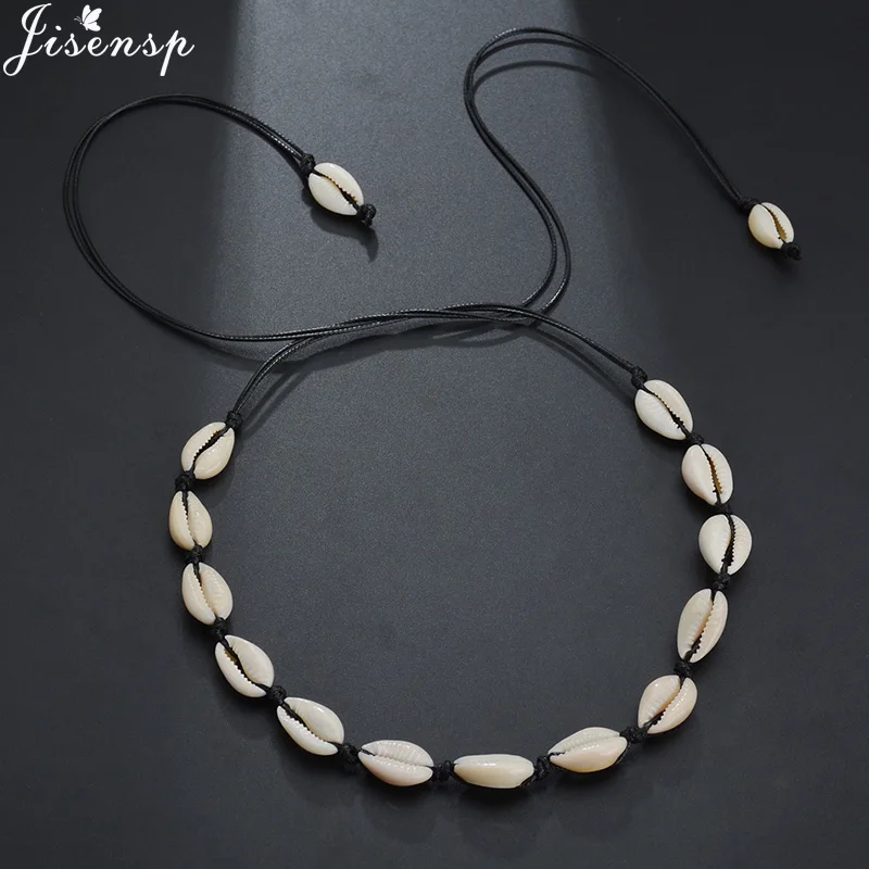 Винтажные раковины ожерелье из ракушек для женщин ювелирные изделия летние
