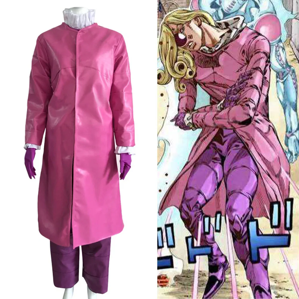 Приключения Джоджо Funny Valentine Косплэй костюм Cos на Хэллоуин для рождественской
