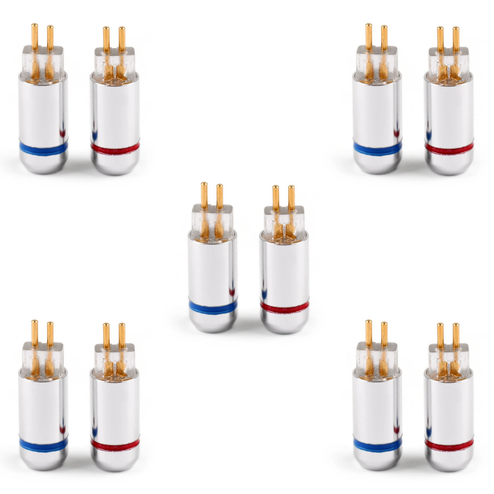 Areyourshop 5 пар 0 78 мм штыри для наушников штекер Westone UM3X W4R UE18 переходник черный