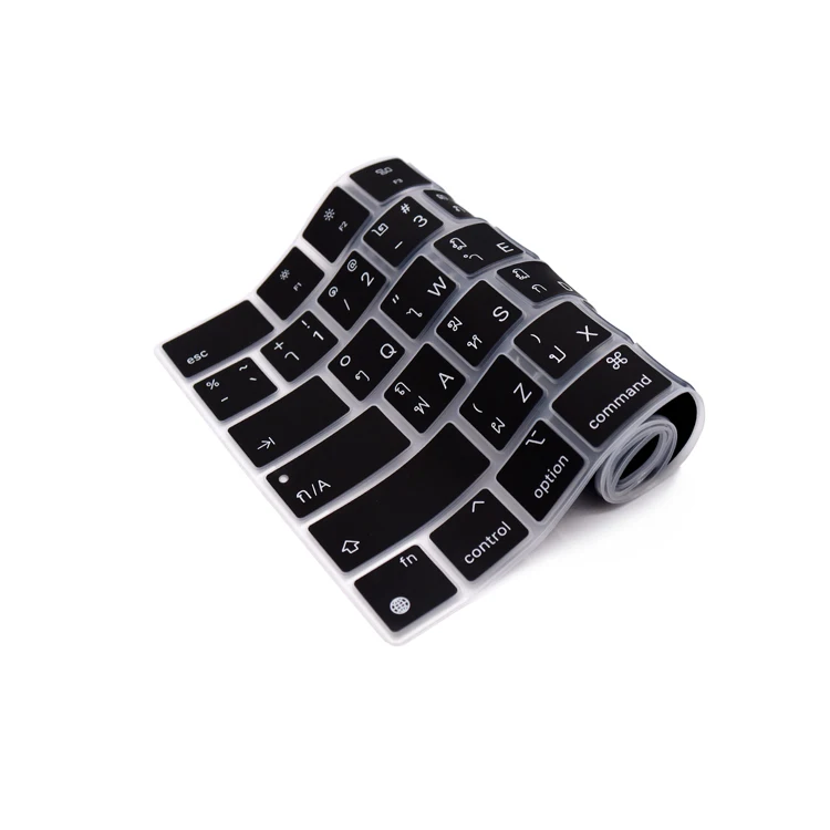 Чехол для тайской клавиатуры HRH нового MacBook Pro 14 16 дюймов 2021 A2442 A2485 силиконовый