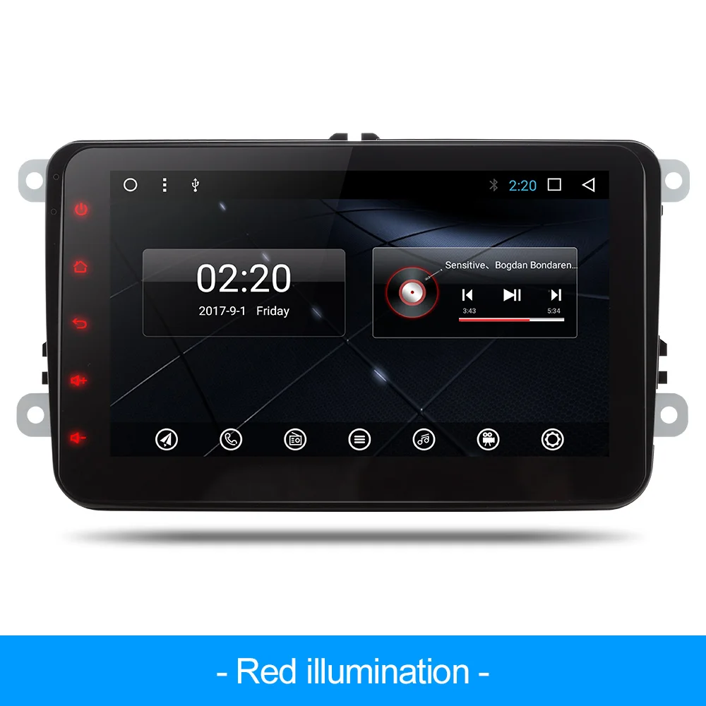 Fro VW ЕС/ру склад CDZ8060 PX30 android 9,0 автомобильный dvd-плеер для VW polo golf passat tiguan skoda yeti superb rapid для skoda gps - Цвет: Fro VW