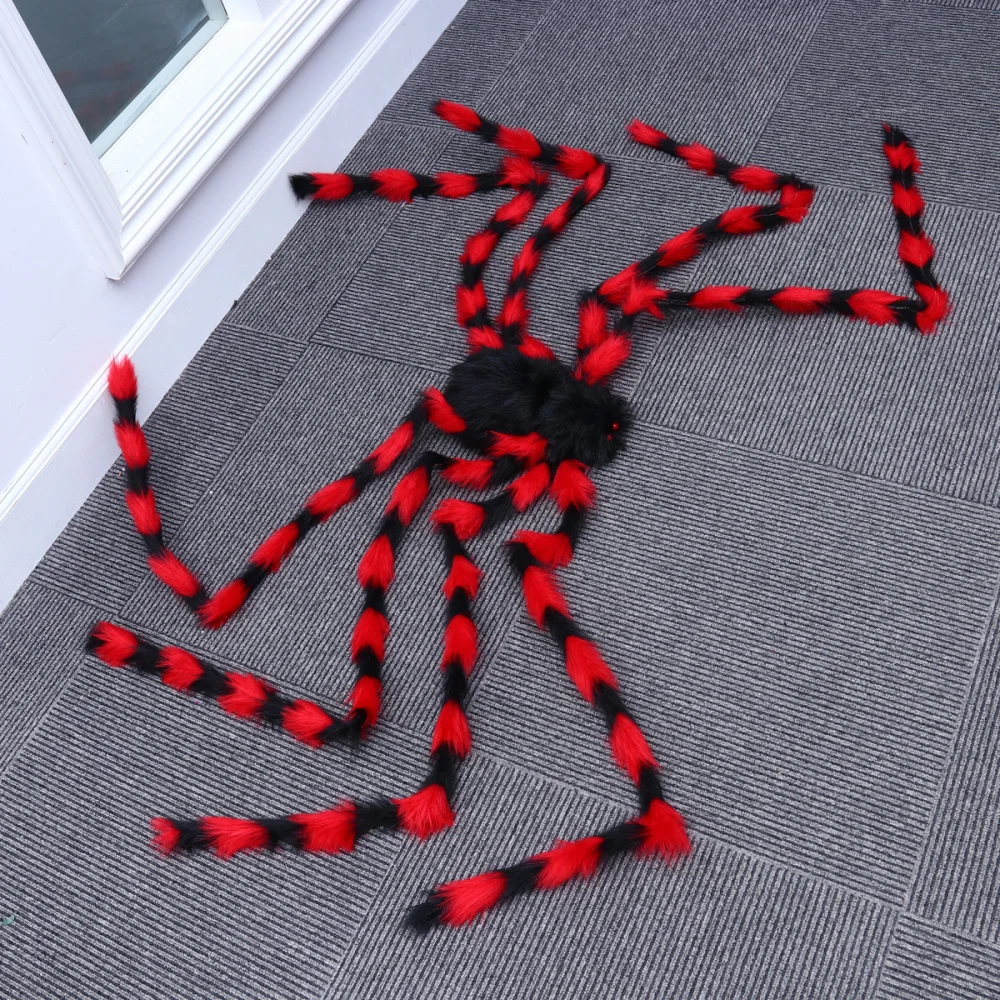 

Plush Spider Realistic Fake Spider Party Scary Decoration Haunted House Prop