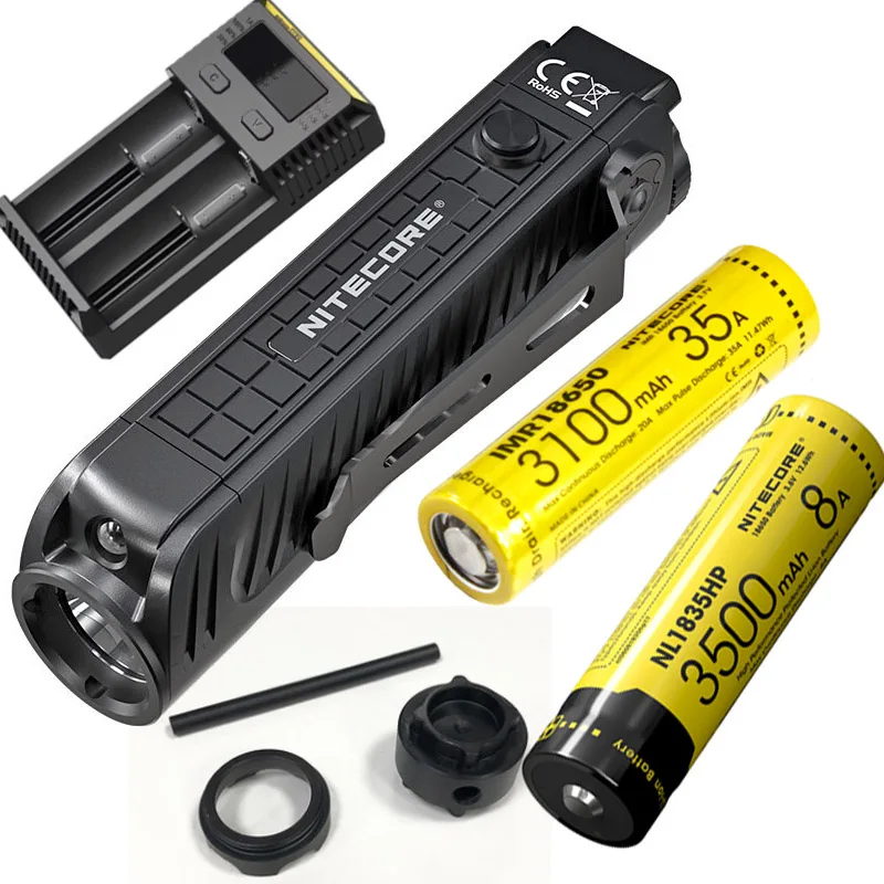 NITECORE P18 Unibody тактический фонарь XHP35 HD красный светодиодный max 1800 lumen throw 182M с
