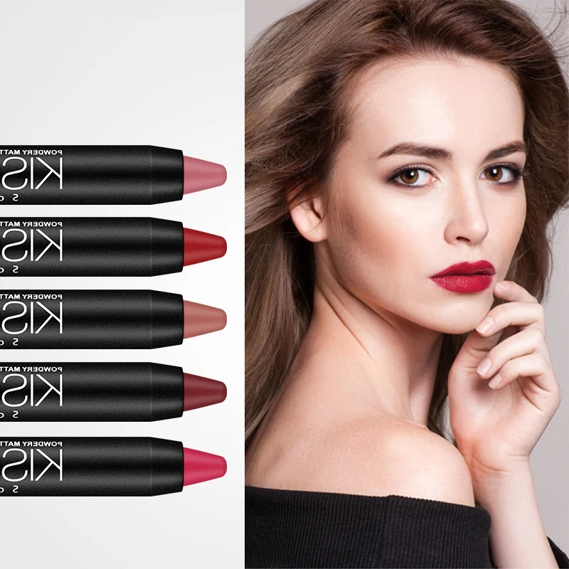 Водостойкая бархатная помада с антипригарным покрытием 19 цветов |