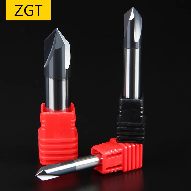 Фреза ZGT Концевая с 3 канавками 60/90/120 градусов | Инструменты