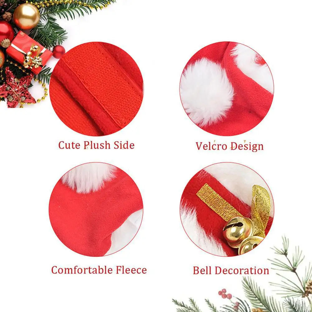 Хоббилан Рождественский Новогодний для домашних собак костюм плащ зимняя теплая