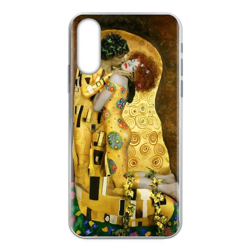 Чехол из ТПУ для HTC Desire 530 626 628 630 816 820 One A9 M7 M8 M9 M10 E9 U11 U12 Life Plus Kiss By Gustav Klimt | Мобильные