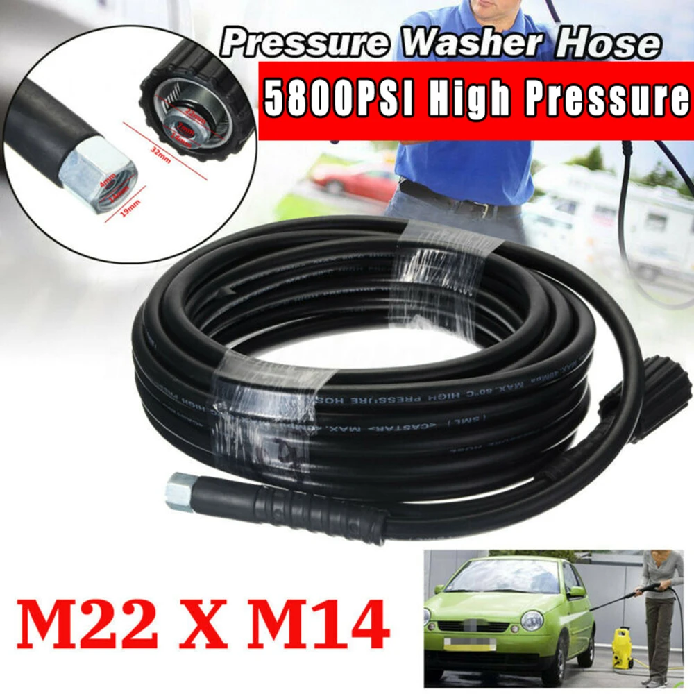 Струйный шланг высокого давления M14 X M22 резьба 14 мм 780953 5800PSI|Детали инструментов| |
