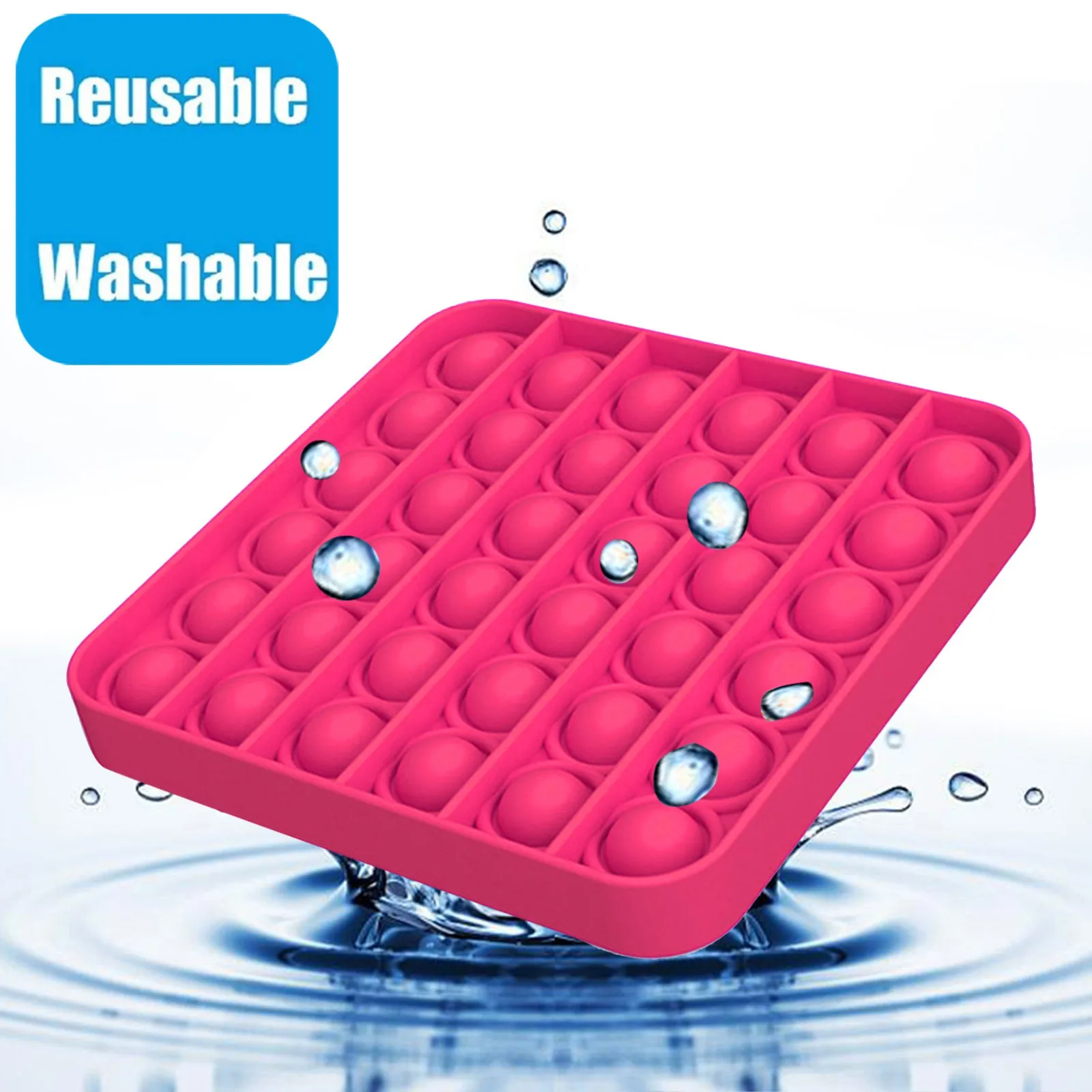 

Push Pops Bubble Sensory Toy Autism Needs Squishy Stress Reliever Toys Adult Kid Funny Anti-stress Pops It Fidget Reliver Stress