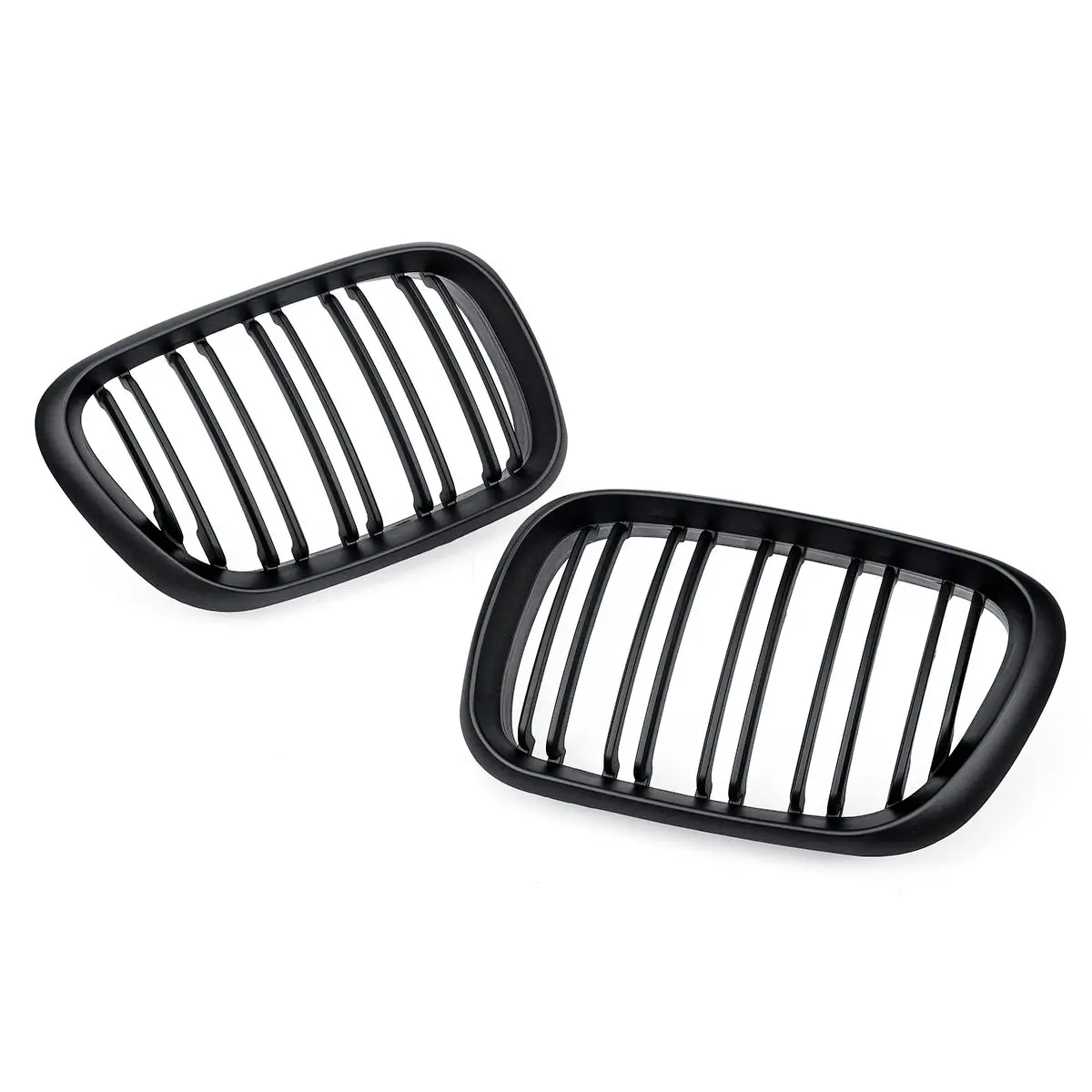 Черная матовая решетка для радиатора BMW E53 X5 2000 2001 2002 2003|Гоночные решетки| |
