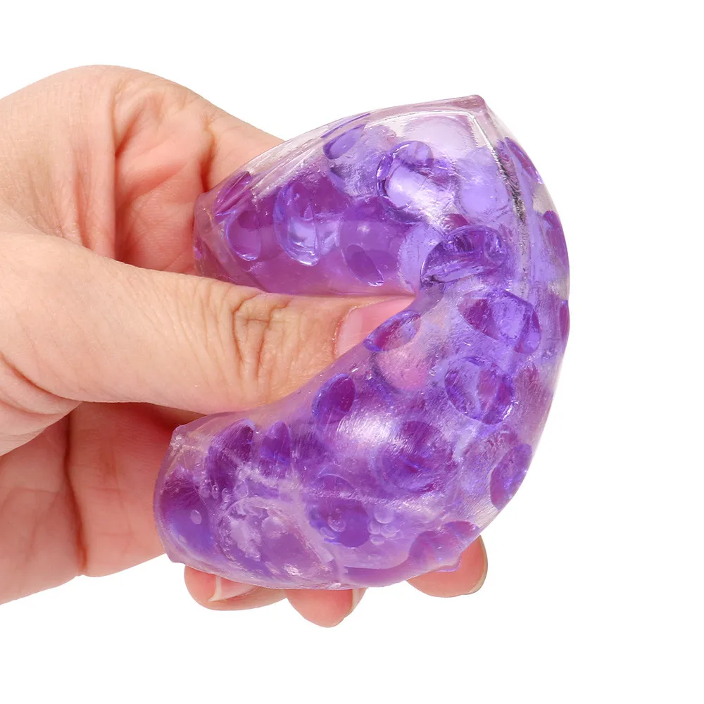

Spongy Bead Stress Ball Toy Squeezable Stress Squishy Toy Stress Relief Ball Slow Rising Squeeze Healing Fun Kids Kawaii toy