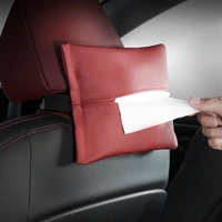 car tissue box towel sets car sun visor tissue box holder auto interior storage decoration for range rover bmw car accessories