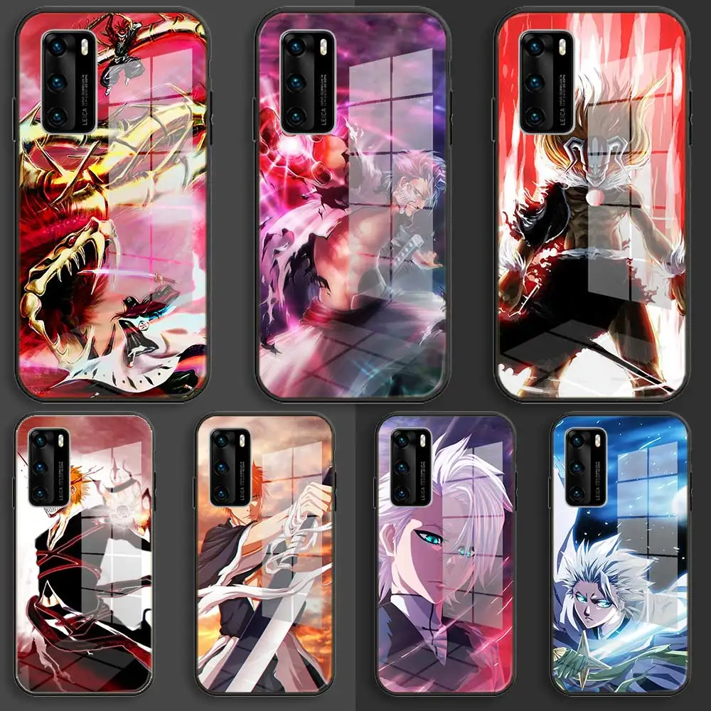 Мягкий стеклянный чехол для Huawei P40 P30 P20 Pro Lite Plus p30lite p40lite E P Smart 2020 из ТПУ с рисунком
