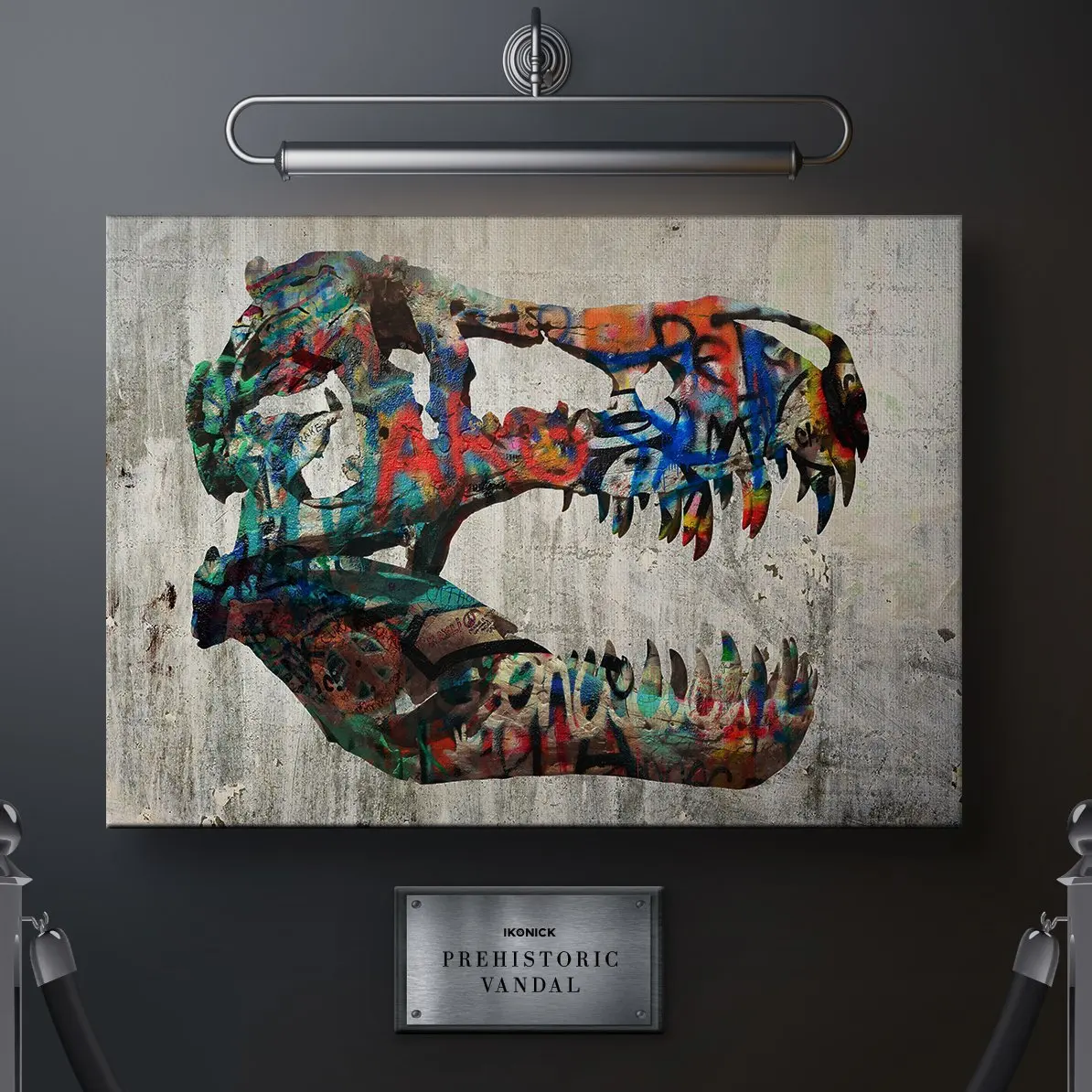 

Art Suppliers For Painting Abstract Colorful Prehistoric Poster Inspiration Print On Canvas Bedroom Wall Art Decoration Pictures