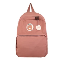 new 2021 kawaii bear backpack small bags for women shoulders mini college girls casual female mochila bolsa waterproof nylon