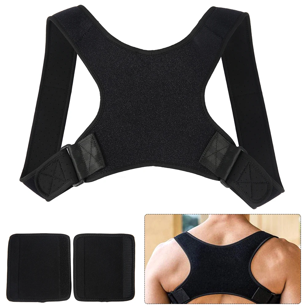Регулируемый ремень для Коррекции Осанки Спины с плечевыми накладками поддержка