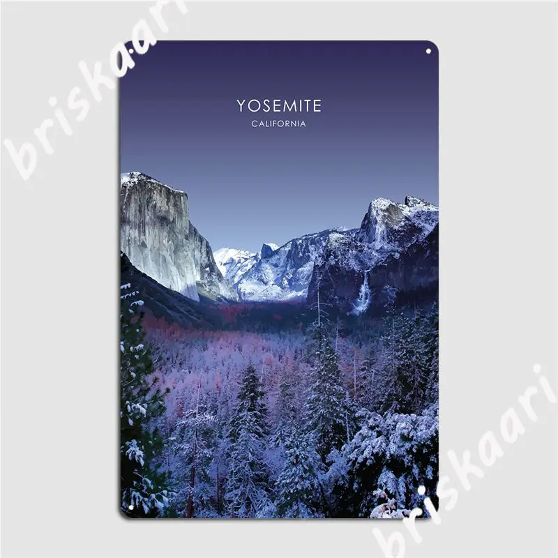 

Металлический знак в национальном парке Yosemite, настенная роспись для паба, персонализированный Настенный декор, оловянный знак, плакат