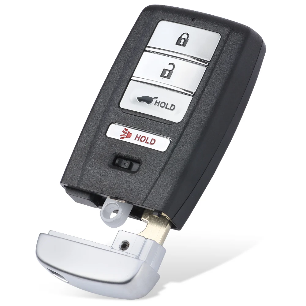 Смарт-ключ KEYECU с 4 кнопками FSK 315 МГц PCF7953X HITAG 3 47 чип-FOB для Acura MDX RDX ILX TLX 2014-2019 FCC: KR5V1X |