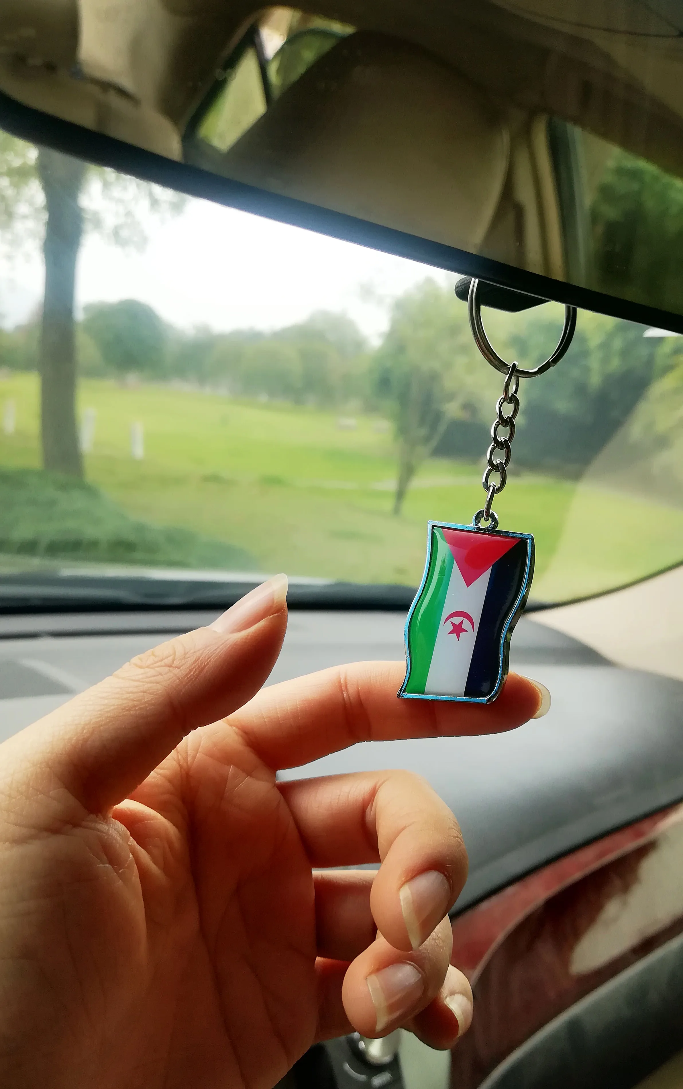 3 шт./лот брелок с флагом Западной Сахары ювелирные изделия ожерелье футболка