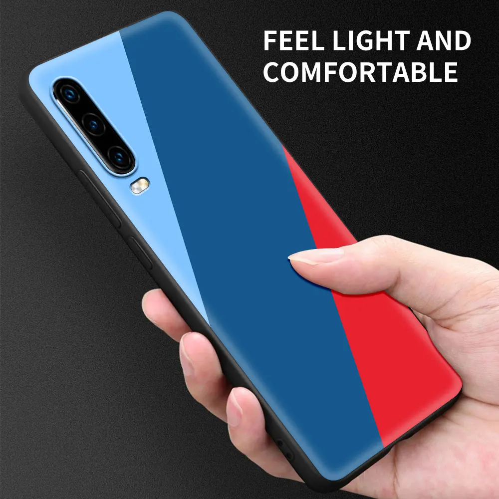 blue red sport car line b bmw boy phone case for huawei p30 pro p40 lite e p smart z y6 y7 2019 soft silicone black cover couqe free global shipping