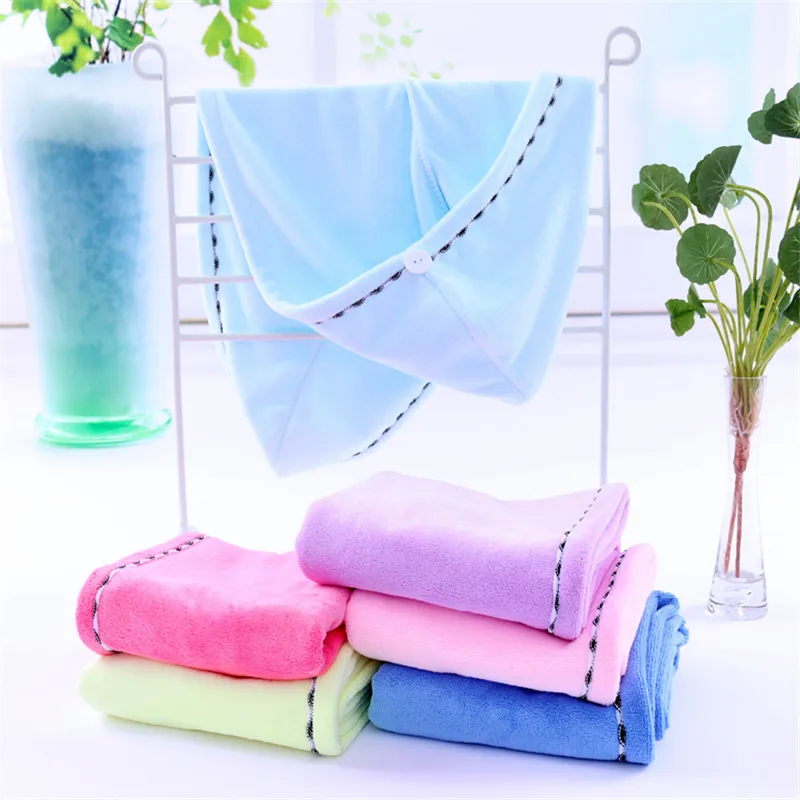 1 шт. оберточная ткань из микрофибры Женская быстросохнущая хижина тюрбан