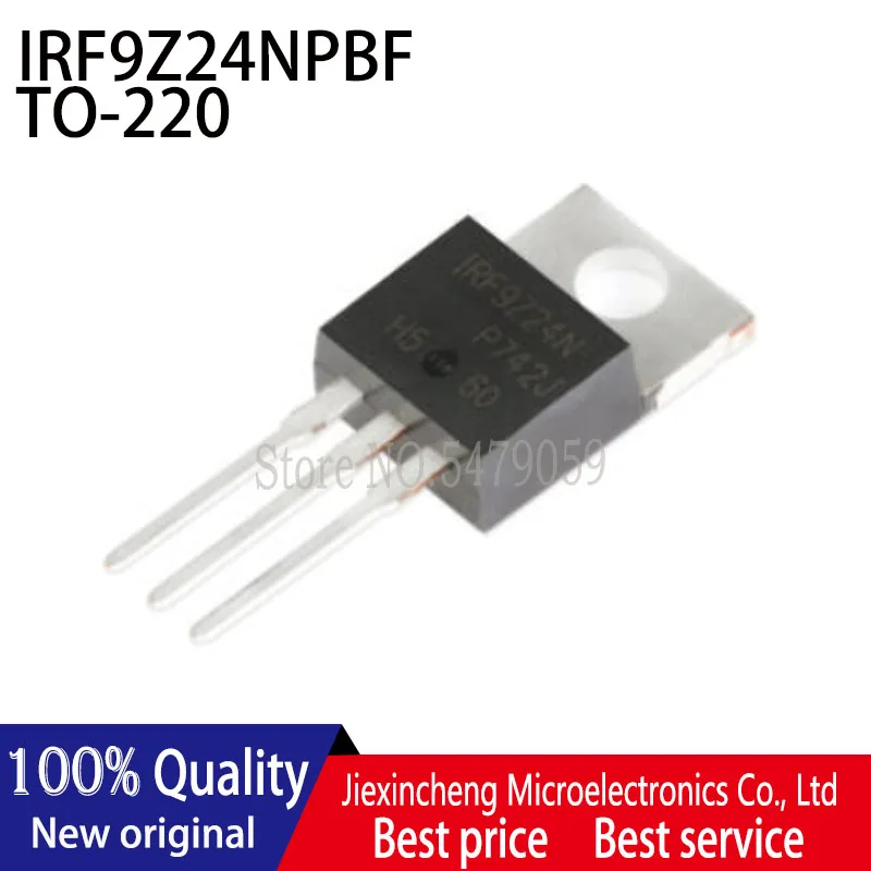 

10PCS IRF9Z24NPBF IRF9Z24N F9Z24 12A 55V MOSFET TO220 New original
