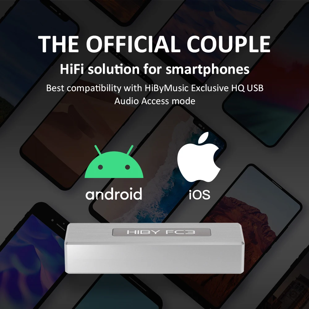 HiBy FC3 MQA аутентифицированный ключ USB DAC декодирование аудио усилитель наушников