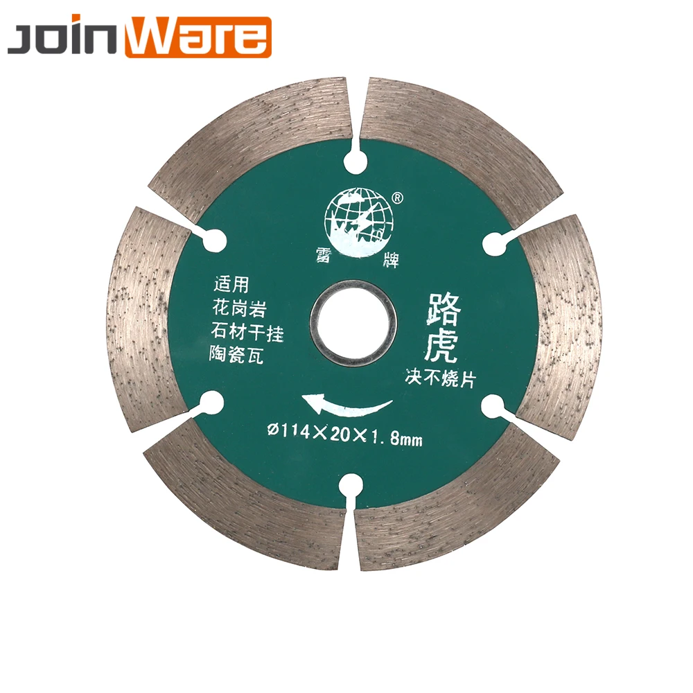 

114MM Metal Diamond Circular Saw Blades Disc Cutting Rotary Tools For Concrete Granite Ceramic Tile 20MM Bore 15MM Kerf Width