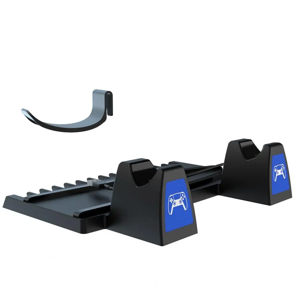 

Lightweight Practical Game Controller Fast Charging Cradle Black Charging Base Convenient