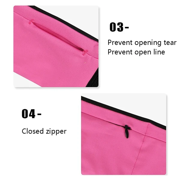 

COTEO Waterproof Running Waist Bag Outdoor Sports Running Belt Bags Women Phone Jogging Bags for Women Men Lady