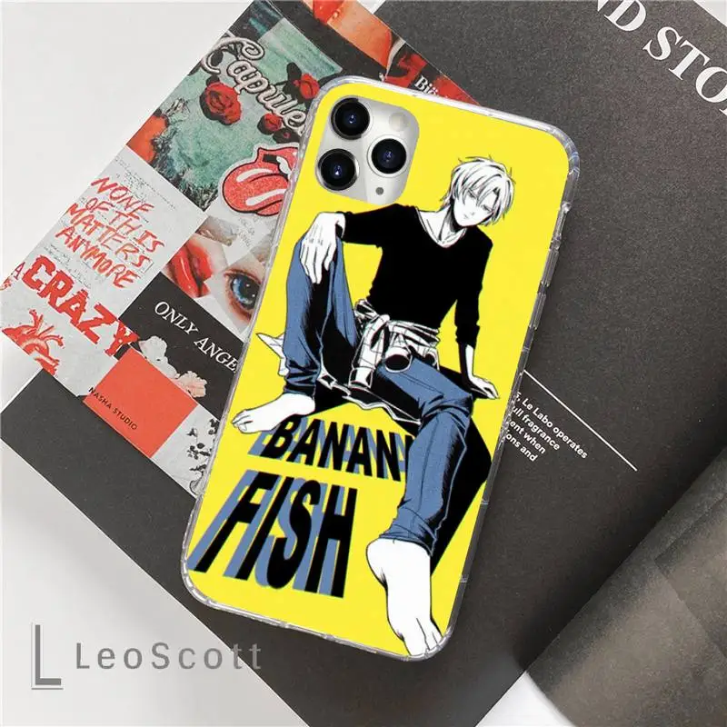 

Hot Banana Fish Anime Phone Cases For iphone 12 5 5s 5c se 6 6s 7 8 plus x xs xr 11 pro max mini