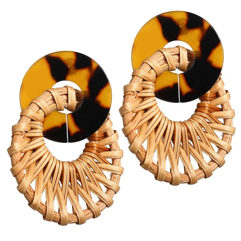 Винтажные деревянные серьги подвески ручной работы|Другие кухонные специальные