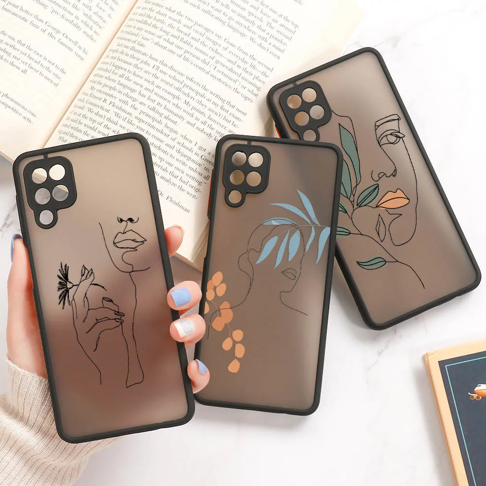 Funda For Samsung A51 Case Samsung A32 A52S A50 A12 A53 A21S A31 A52 A72 A71 A11 A13 A20 A30 A70 M31 A 12 A22 Flower Phone Cover