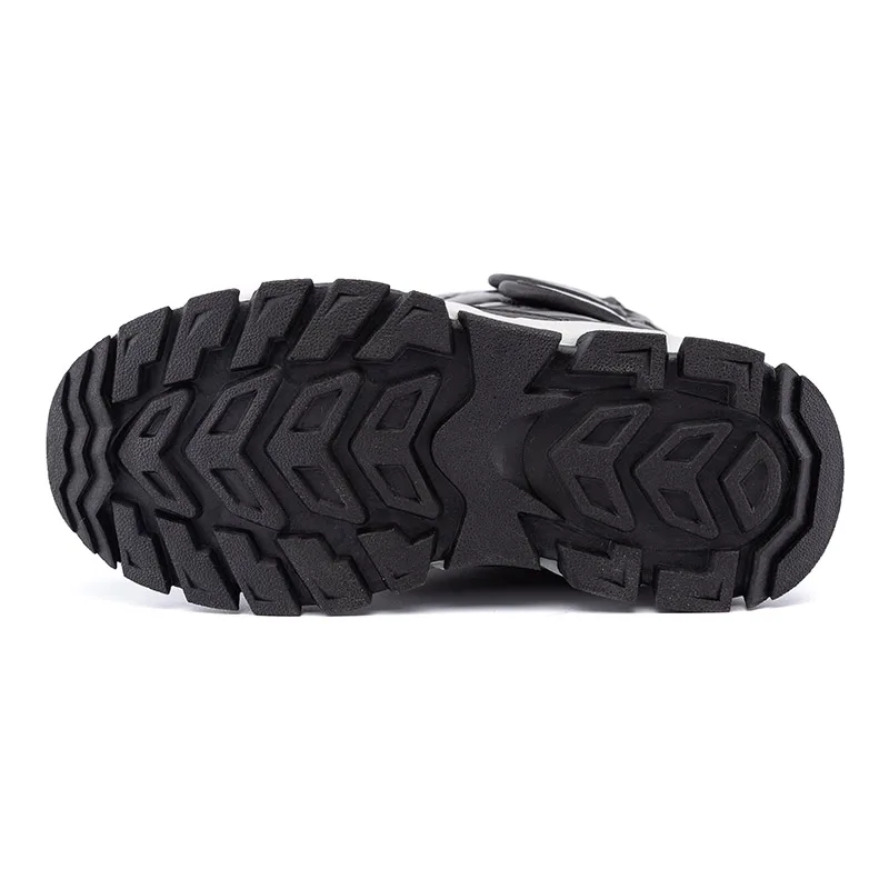 Детские зимние ботинки теплые модные плюшевые ботильоны с высоким берцем