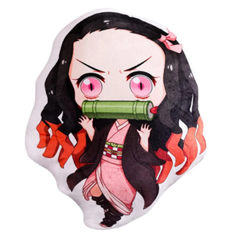 

Anime Demon Slayer Kimetsu no Yaiba Kamado Nezuko Cosplay Doll Plush Stuffed Cushion Throw Pillow Christmas Halloween Gift
