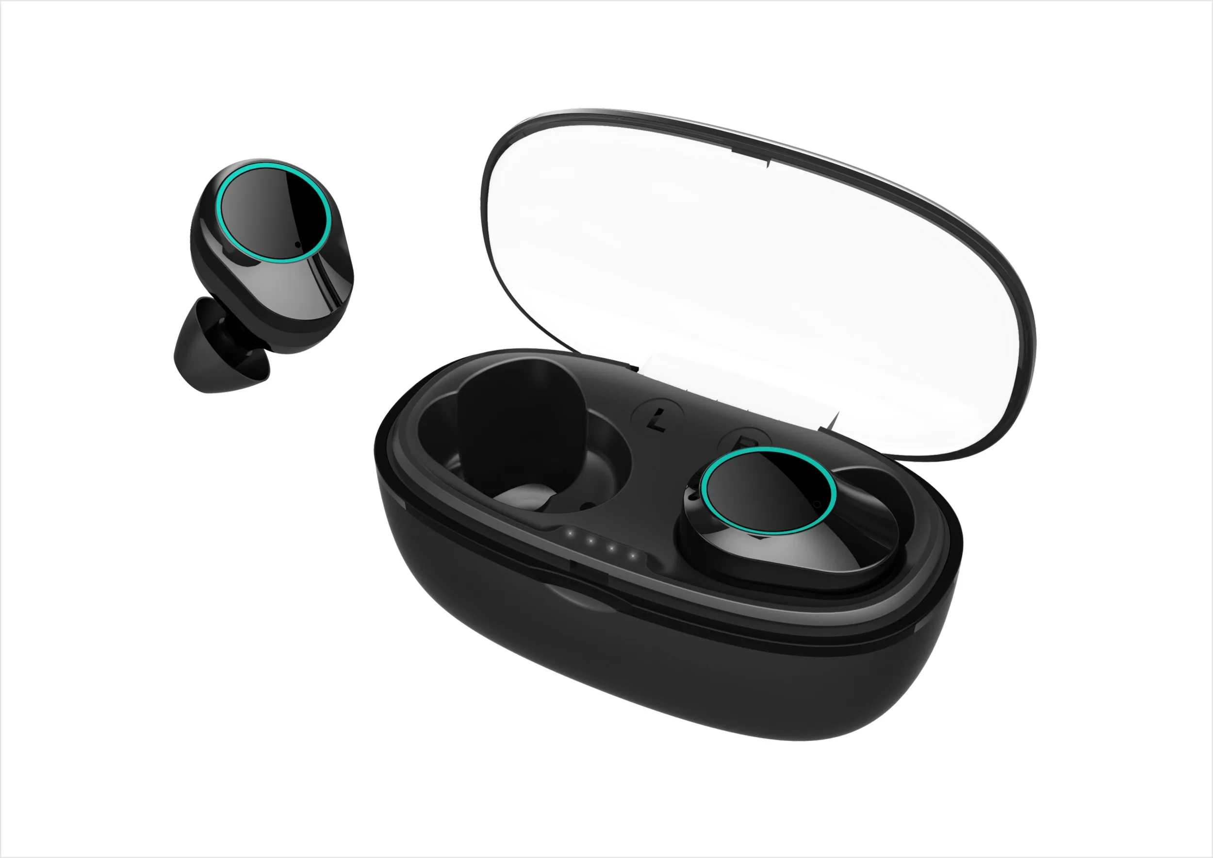 Беспроводные наушники Kumi T5S Bluetooth шумоподавление 3300 мач с зарядным устройством