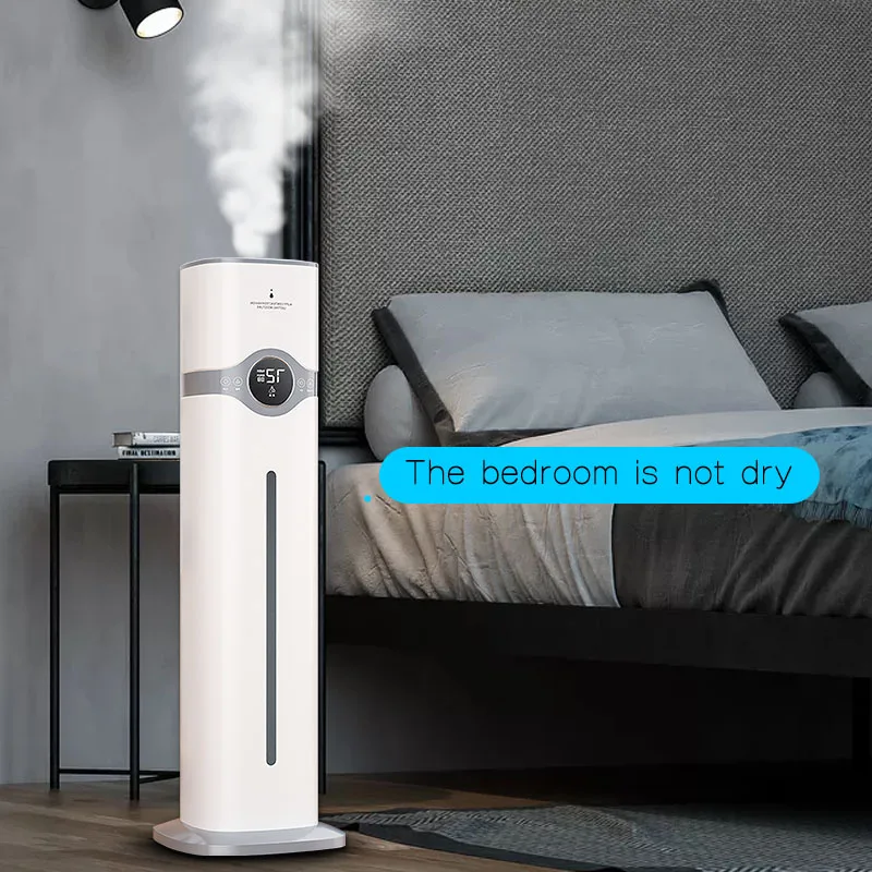 

220V smart Ultrasonic Air Humidifier Diffuser Mute Light 9L Mini Aromatherapy Diffusers Cool Mist Maker Home Purifier