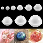 Силиконовые формы Diy стерео сферической формы для изготовления украшений своими руками шары формы для эпоксидной смолы ремесел ручной работы Украшение торта мастикой 20-100 мм