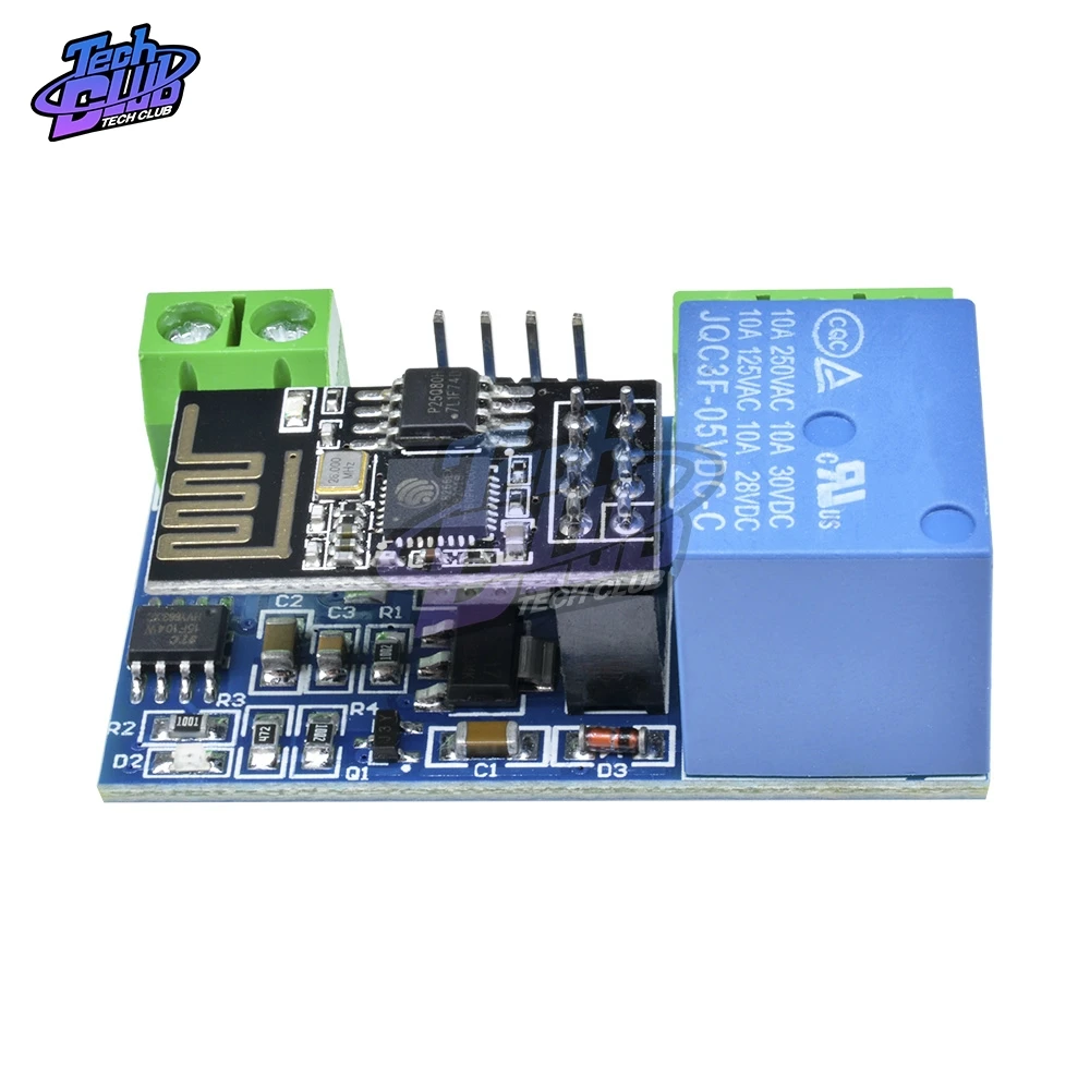 Релейный модуль ESP8266 ESP-01S 5 в Wi-Fi Умный домашний переключатель с дистанционным