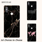 Чехол для Infinix Hot Zero S3, S3X, S4, S5, 5, 6, 6X, 7 Lite Pro, силиконовый, с рисунком под черный мрамор