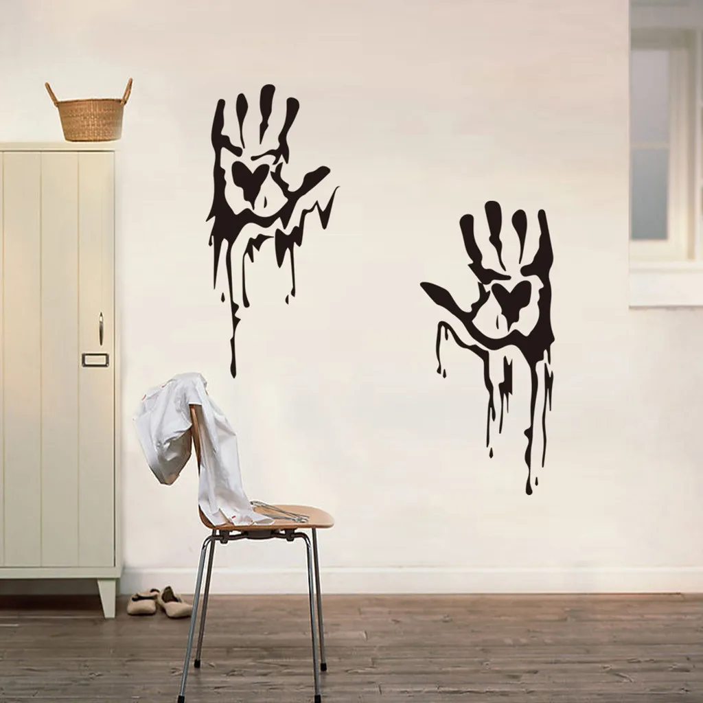 Хэллоуин пальцем Стикеры Гостиная Украшения в спальню наклейки декоративные для